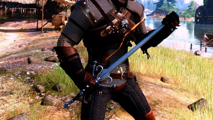 Witcher modders add Geralt's news image