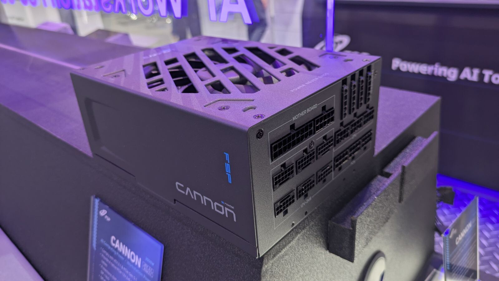 FSP unveils 3.3 kW CANNON PSU and new MEGA and TWINS models at Computex 2026
