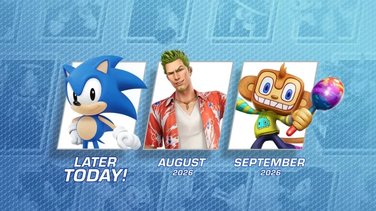 Software image for Sonic Racing: CrossWorlds adds Classic Sonic, Axel, and Amigo in free character