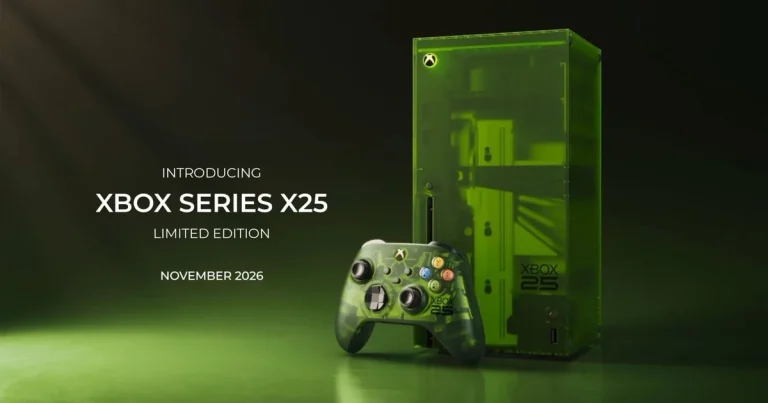 Xbox Series X25 Limited Edition console and X25 controller