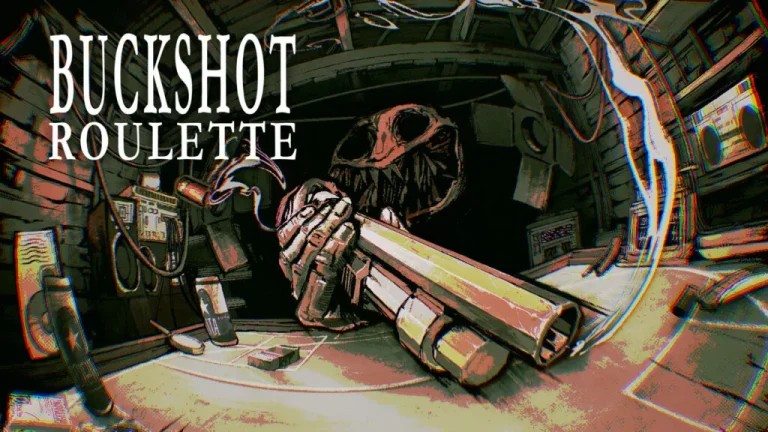 Buckshot Roulette promotional artwork for its Xbox and Game Pass launch.