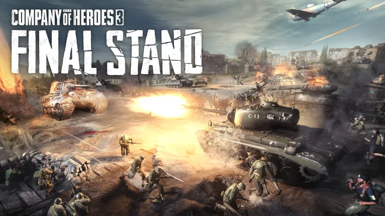 Promotional artwork for Company of Heroes 3: Final Stand brings roguelite wave defense to PC on July 29