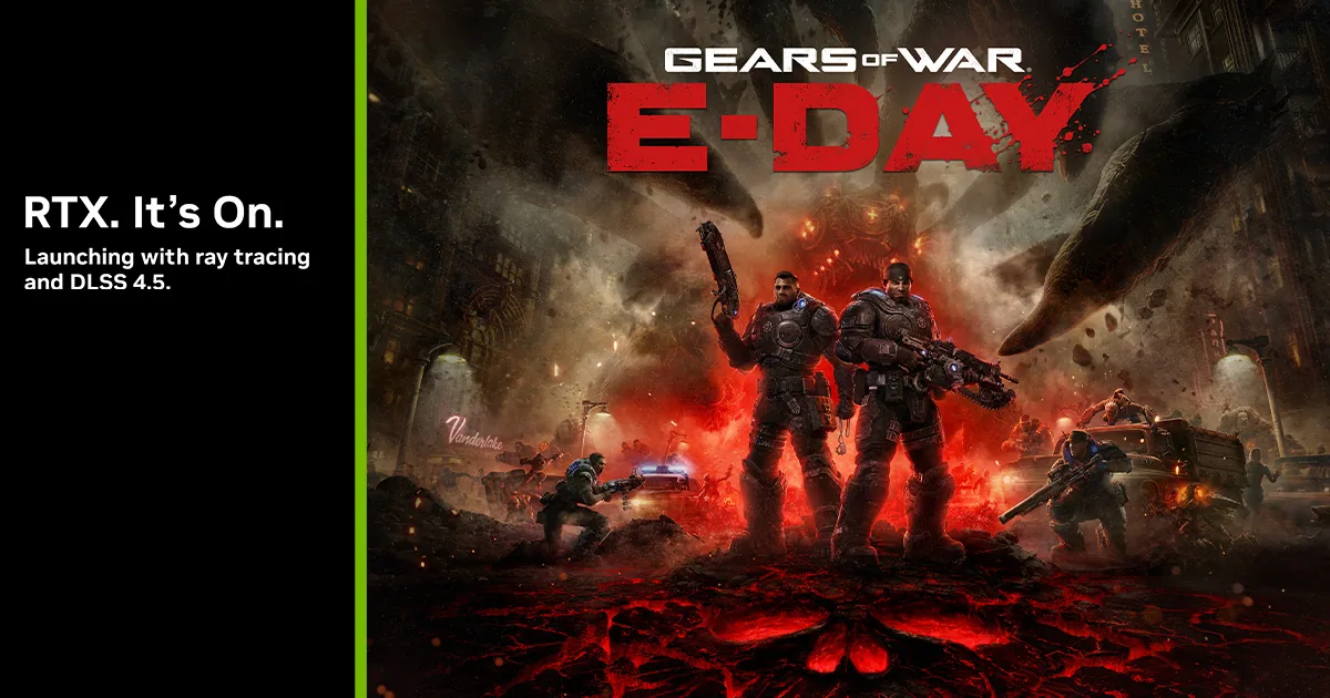 Gears of War: E-Day promotional artwork