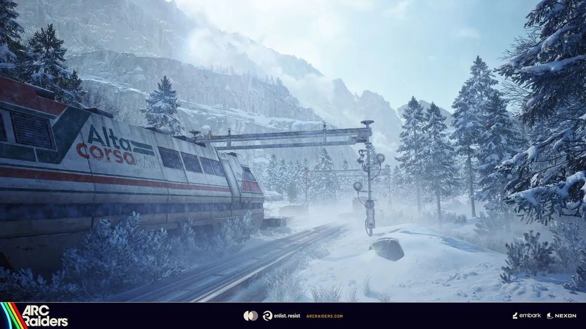 ARC Raiders Frozen Trail frozen map