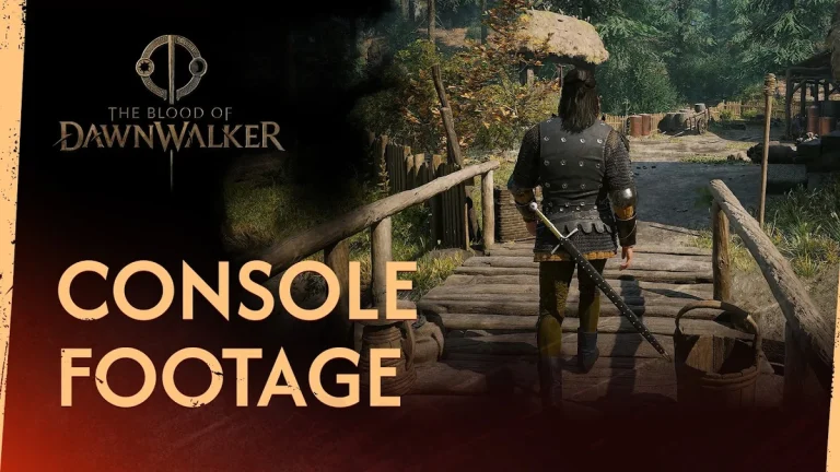 The Blood of Dawnwalker console footage on PS5 and Xbox Series X
