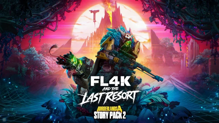 Borderlands 4 Story Pack 2 FL4K and the Last Resort key art