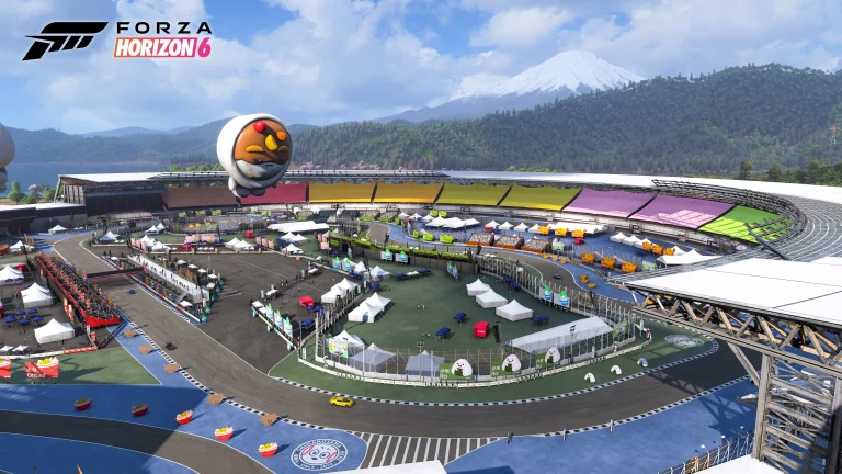 Forza Horizon 6 Edamame Time Attack Circuit during the Horizon Mascot Party update