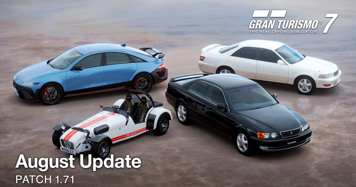Gran Turismo 7 Update 1.71 cars