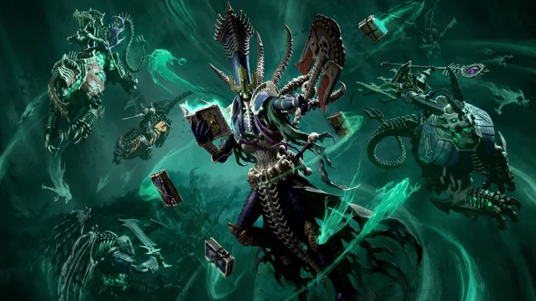 Nagash in Total War: Warhammer III Lords of the End Times