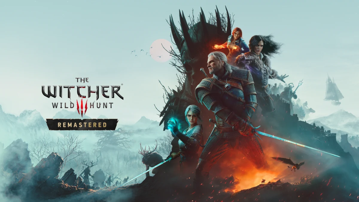 The Witcher 3 Wild Hunt Remastered official launch artwork