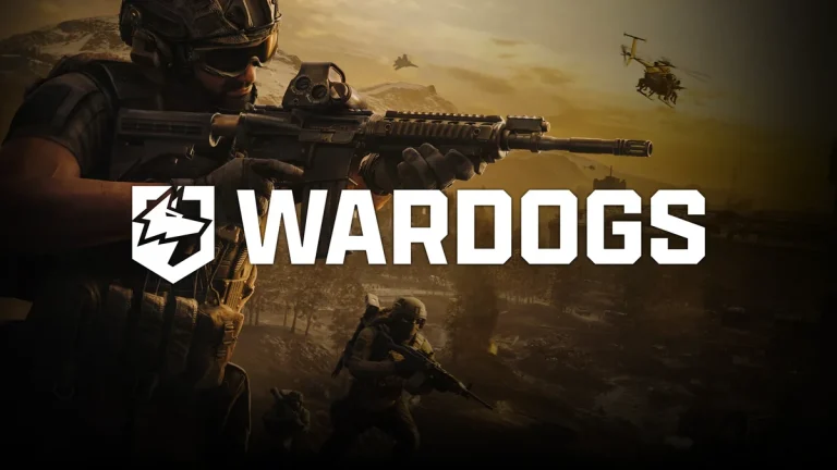 WARDOGS soldiers on a large-scale battlefield