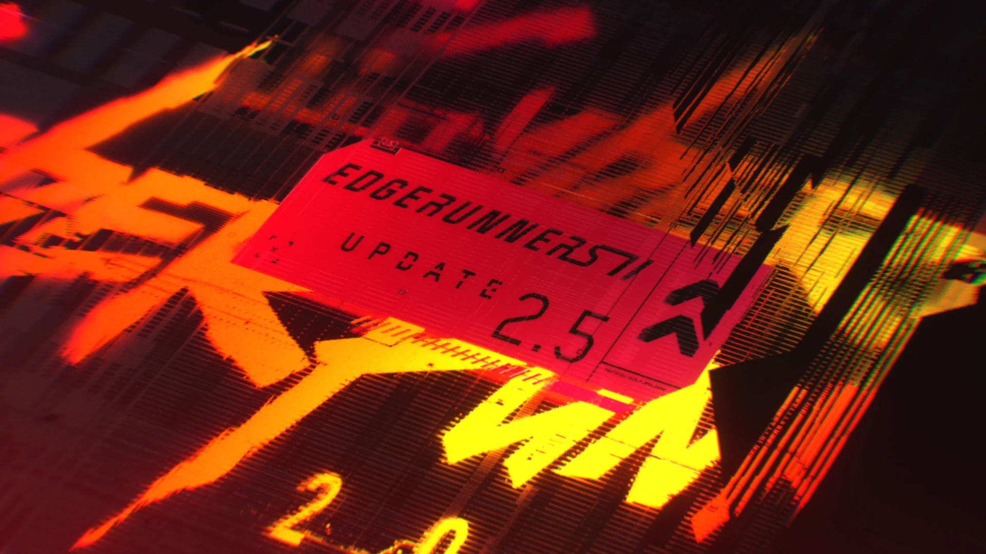 Official Cyberpunk 2077 Edgerunners 2 Update 2.5 artwork